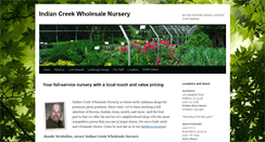 Desktop Screenshot of indiancreeknurseryal.com